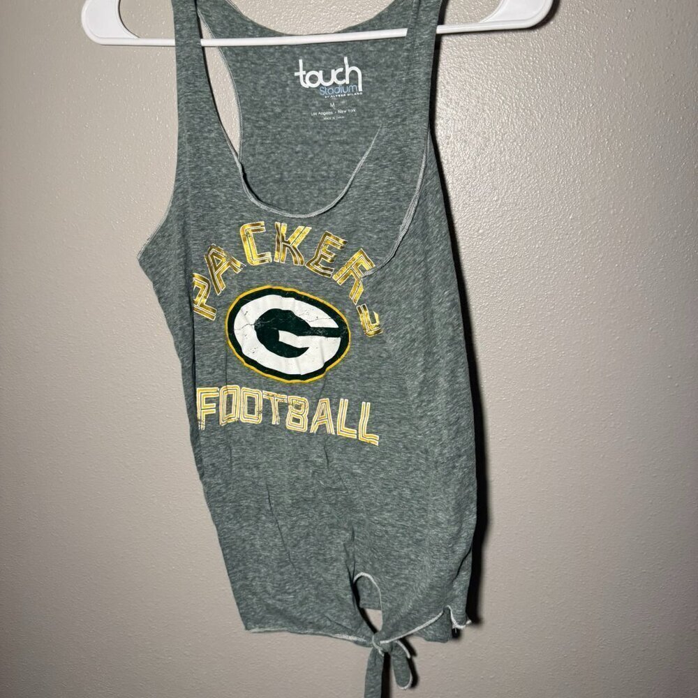 🏈Green Bay Packers🏈 lightweight tank top with knot front